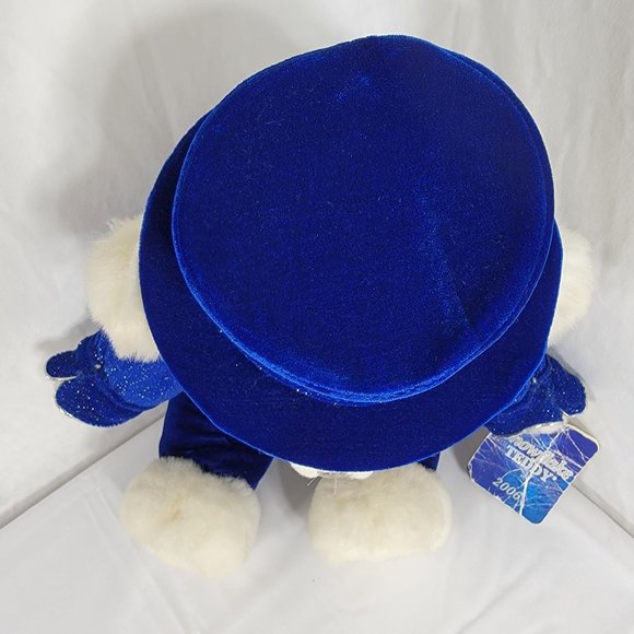 Dan Dee Snowflake Teddy Holiday Bear Plush Boy Stuffed Animal Collectible 2009 - Picture 8 of 12